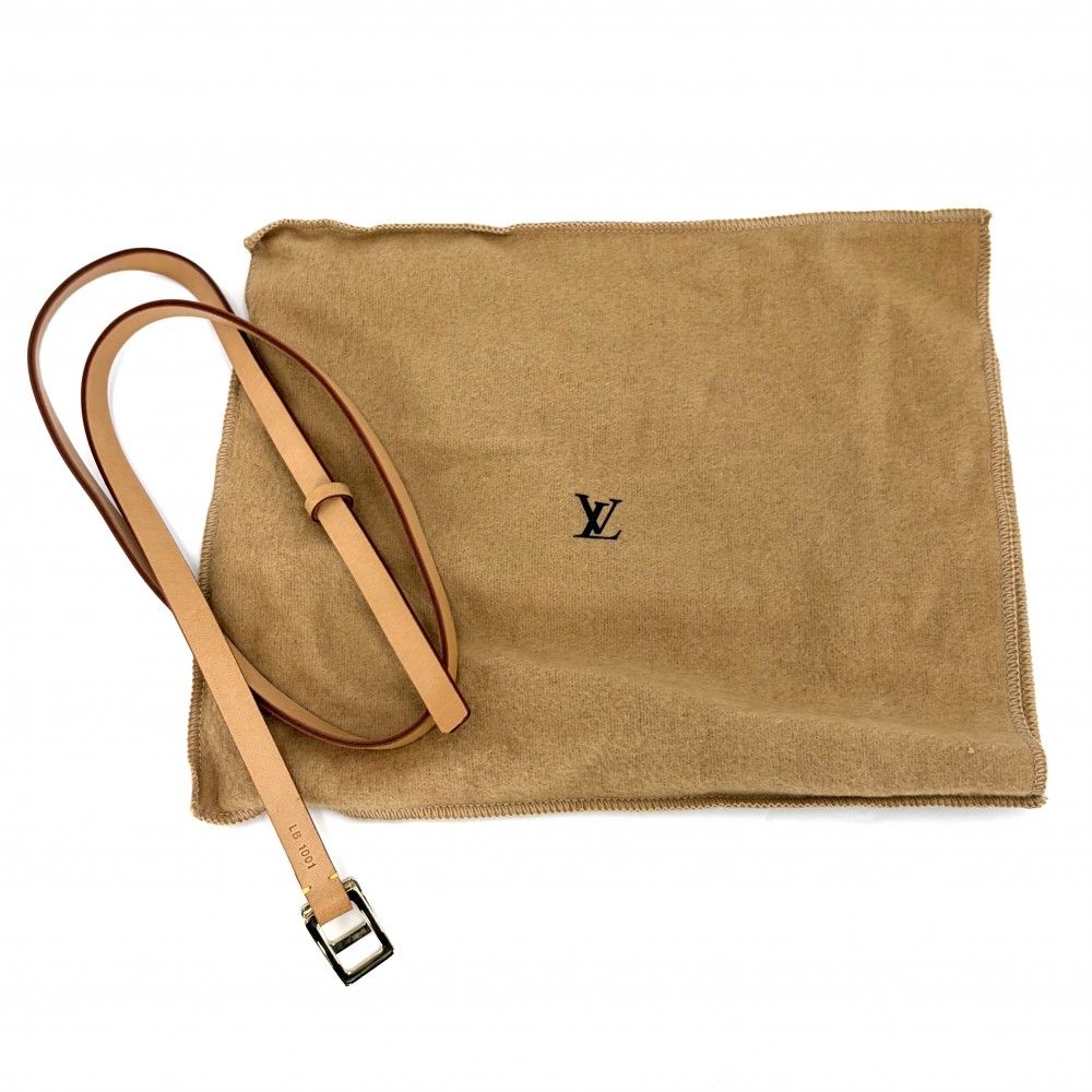 Louis Vuitton Waist Bag Pochette Florentine Pouch Monogram Canvas Brown Gold — view 7