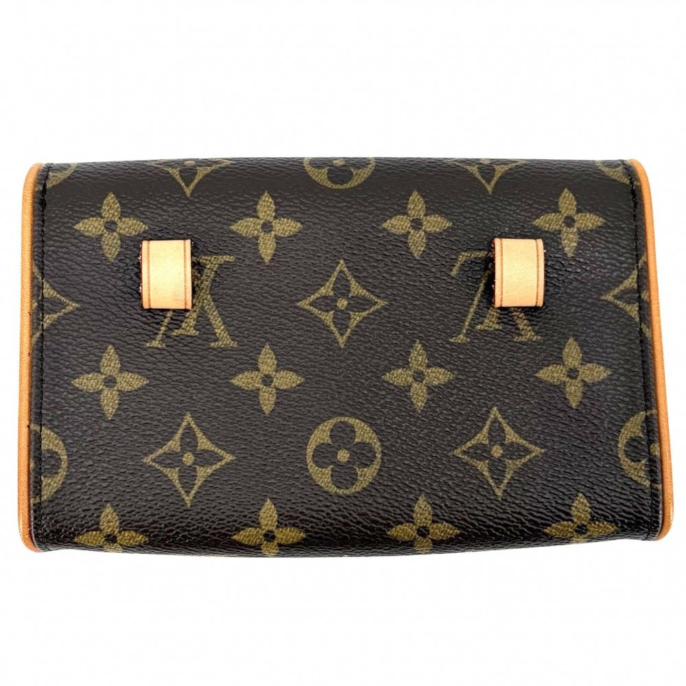 Louis Vuitton Waist Bag Pochette Florentine Pouch Monogram Canvas Brown Gold — view 2