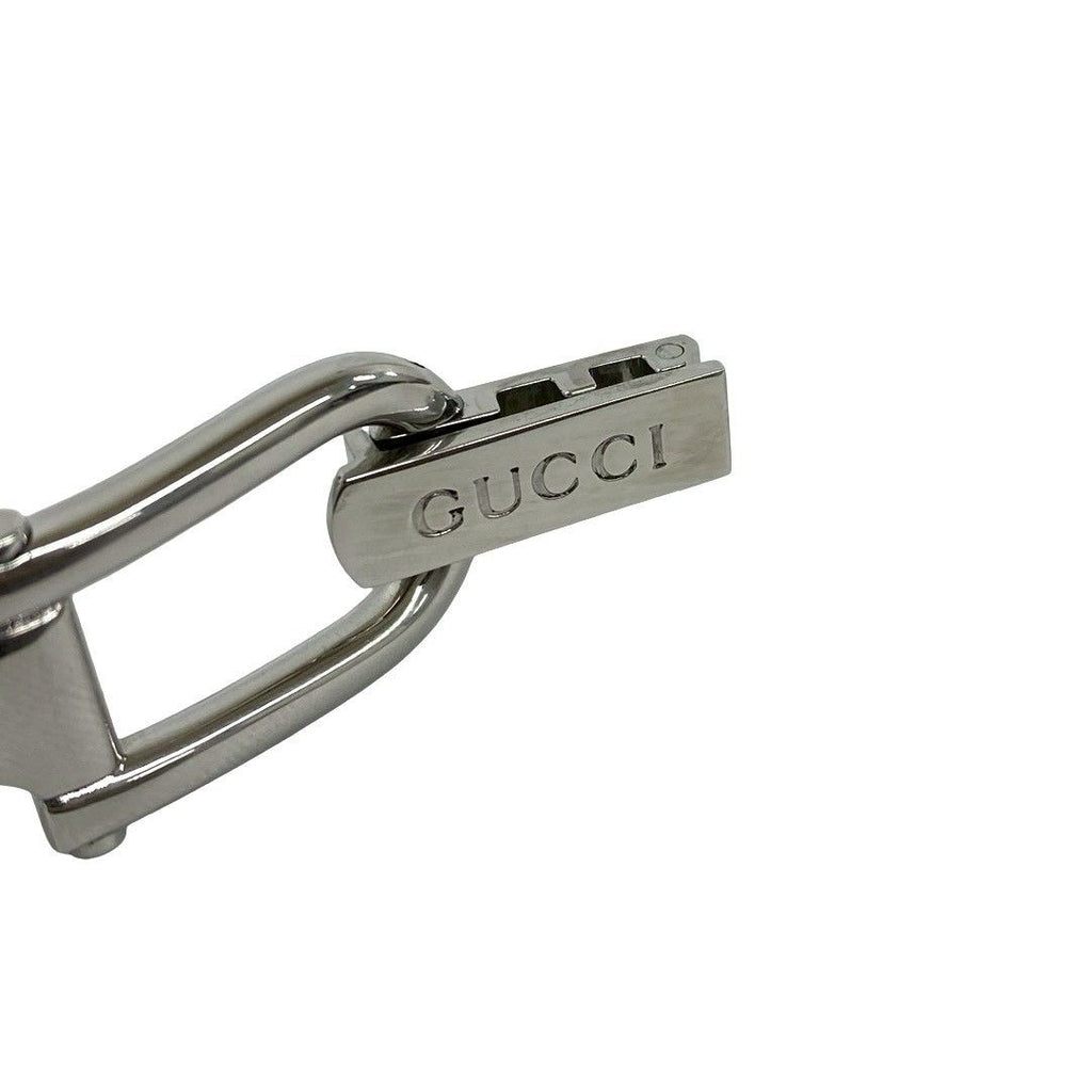 Gucci Bangle Watch Leaf Pattern Stainless Steel Quartz Wrist Silver — view 3