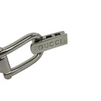 Gucci Bangle Watch Leaf Pattern Stainless Steel Quartz Wrist Silver — view 3