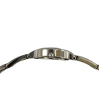 Fendi Orologi Logo Motif Stainless Steel Quartz Watch Wrist Silver — view 6