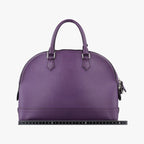 Louis Vuitton Parnascea Alma PM Violet Taurillon Leather Handbag — view 2