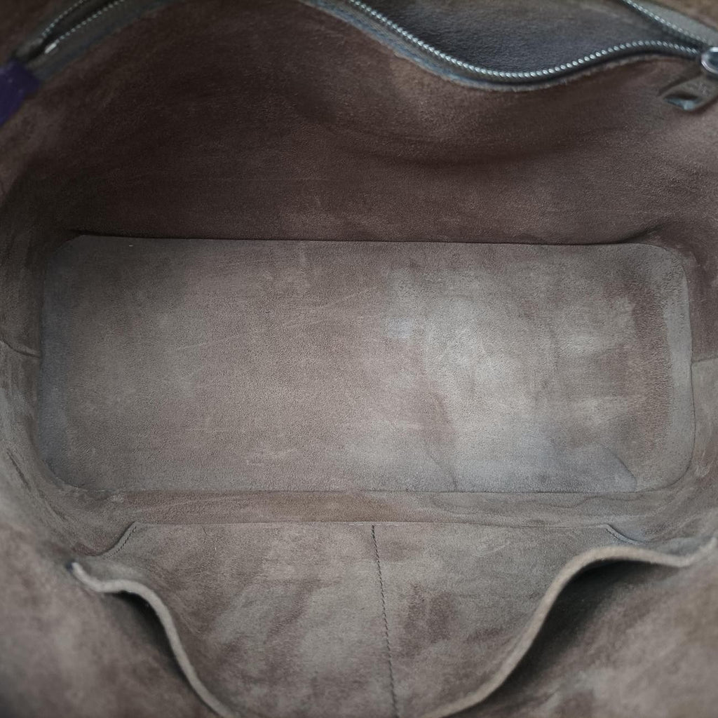 Louis Vuitton Parnascea Alma PM Violet Taurillon Leather Handbag — view 9