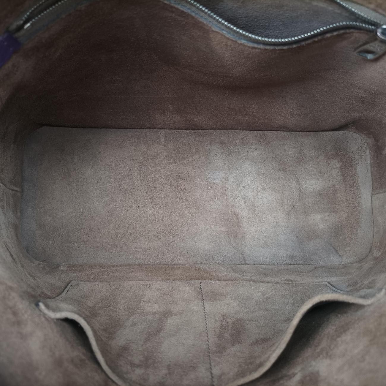 Louis Vuitton Parnascea Alma PM Violet Taurillon Leather Handbag — view 9