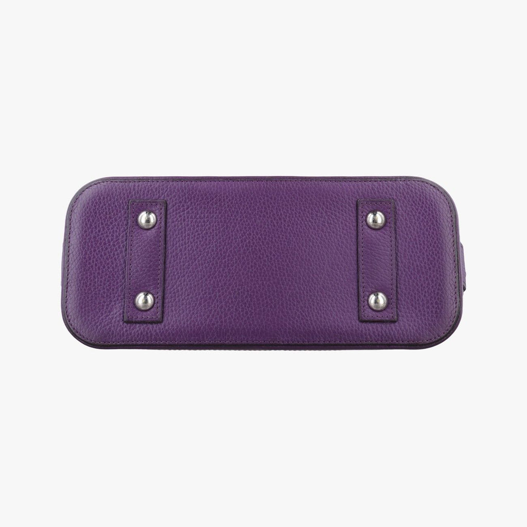 Louis Vuitton Parnascea Alma PM Violet Taurillon Leather Handbag — view 3