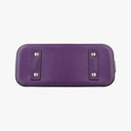 Louis Vuitton Parnascea Alma PM Violet Taurillon Leather Handbag — view 3