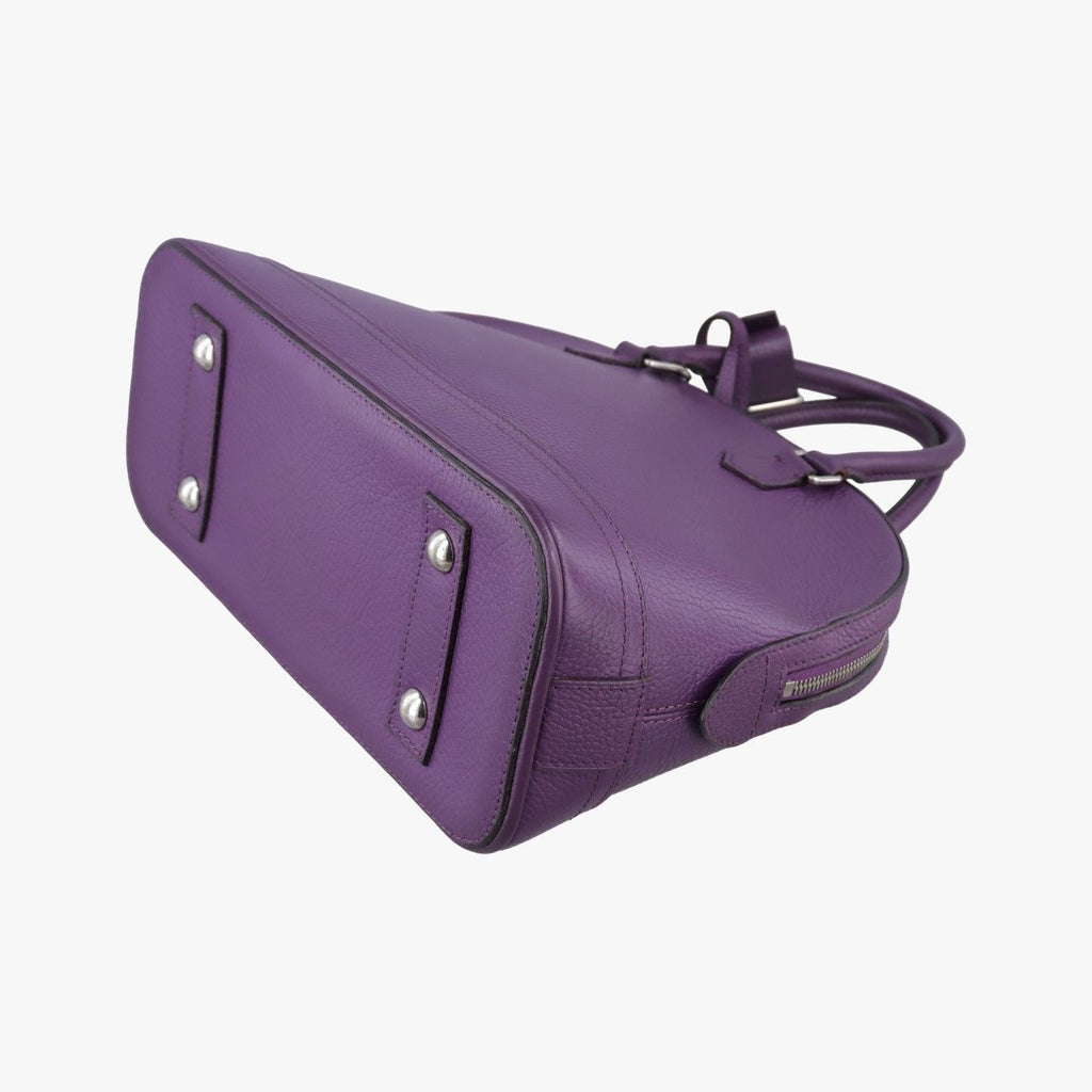 Louis Vuitton Parnascea Alma PM Violet Taurillon Leather Handbag — view 4