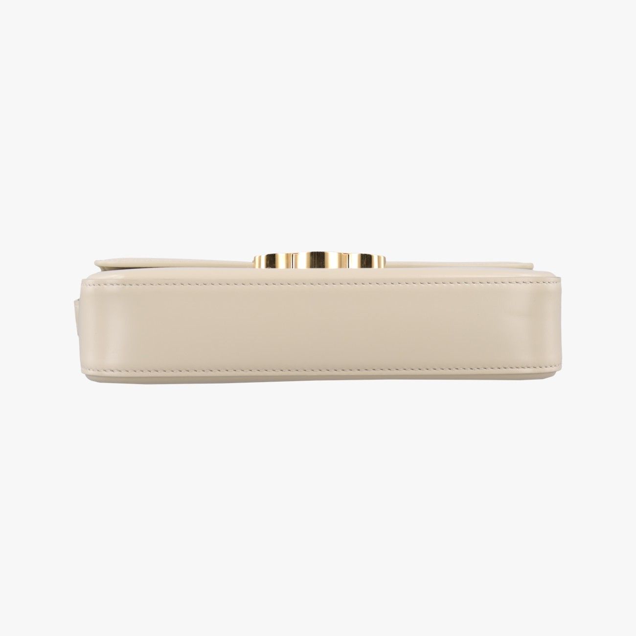 Celine Claude Triomphe Beige Leather Shoulder — view 3