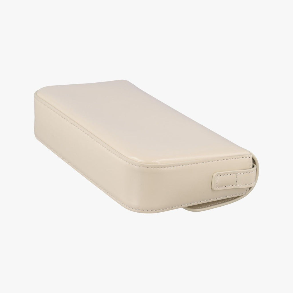 Celine Claude Triomphe Beige Leather Shoulder — view 6