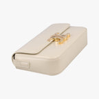 Celine Claude Triomphe Beige Leather Shoulder — view 5