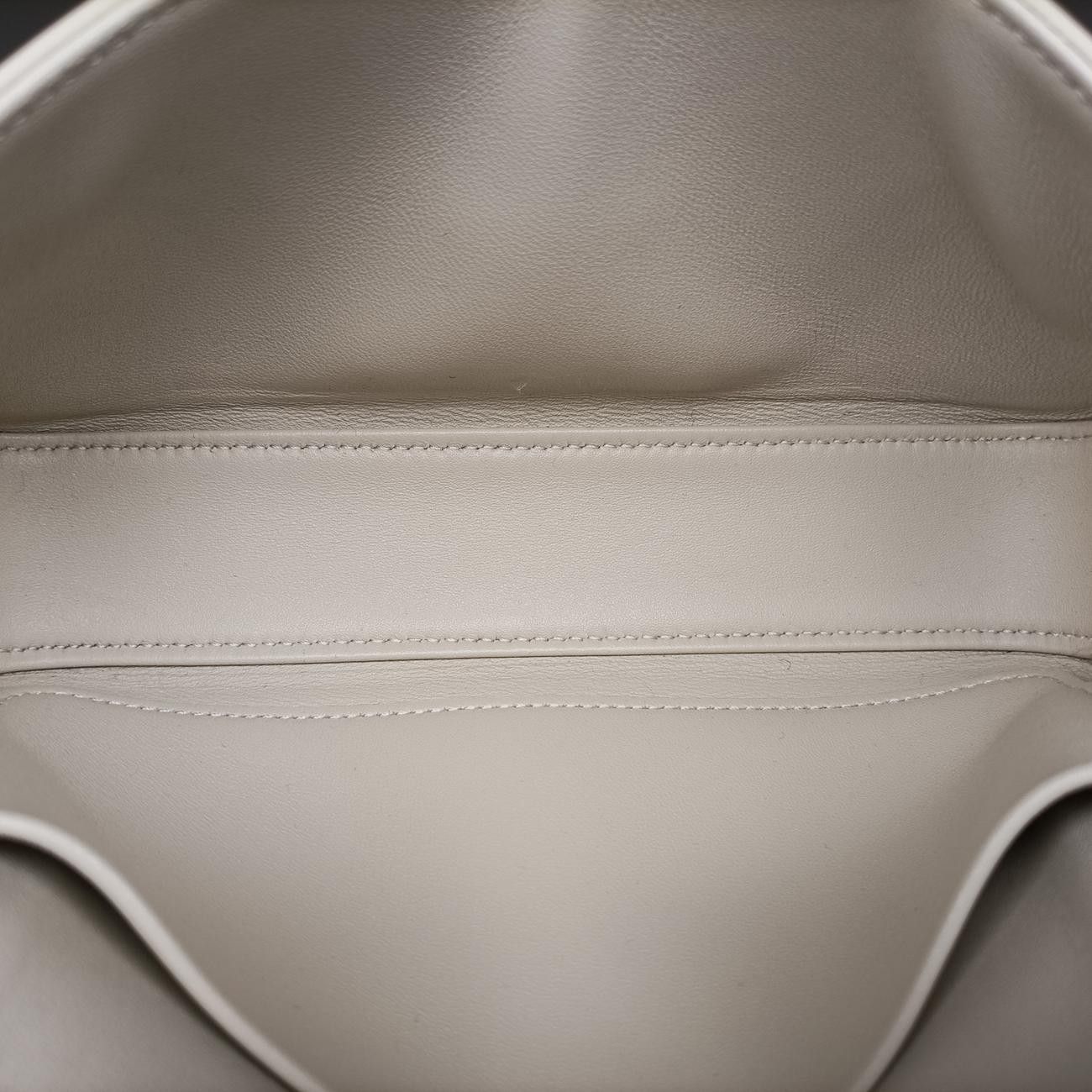 Celine Claude Triomphe Beige Leather Shoulder — view 9