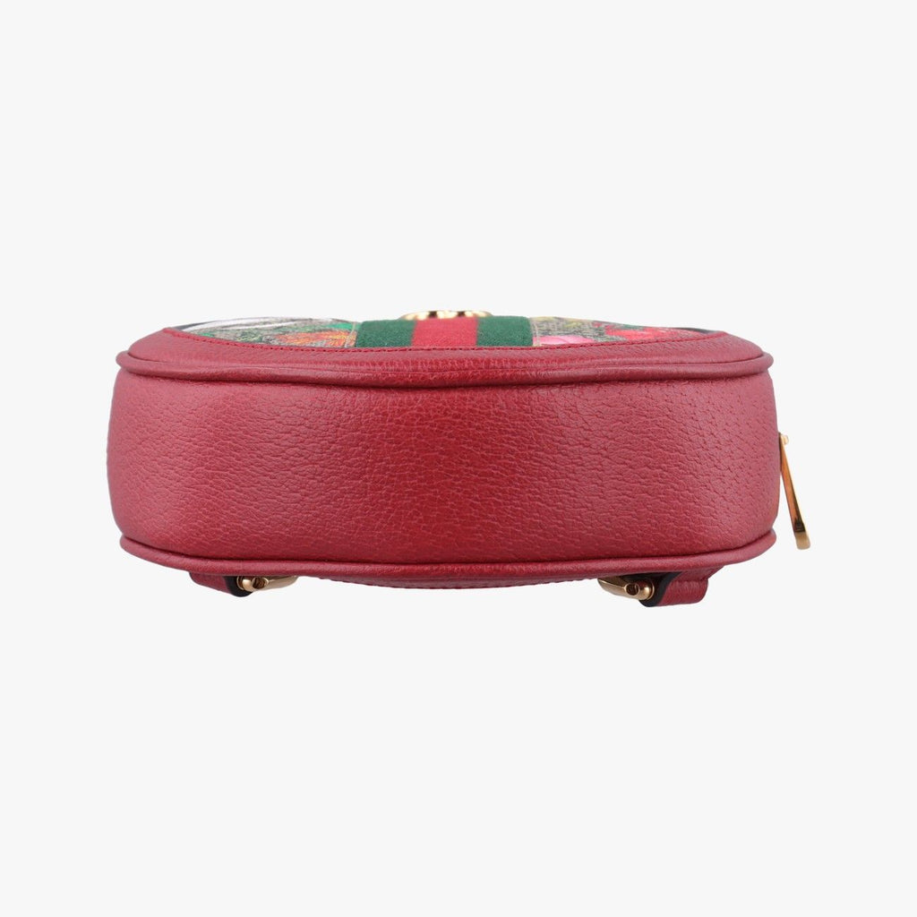 Gucci Ophidia Multicolor Canvas Leather Backpack — view 3