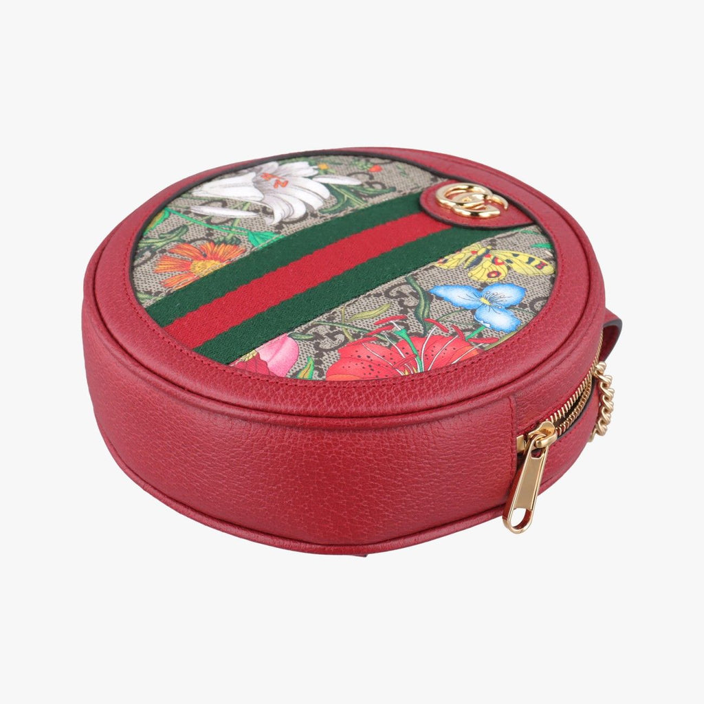 Gucci Ophidia Multicolor Canvas Leather Backpack — view 4