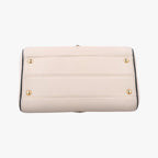 Louis Vuitton Double Brown Cream Monogram Canvas Taurillon Leather Shoulder — view 3