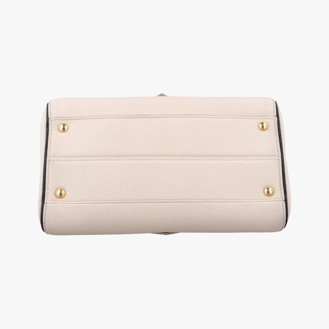 Louis Vuitton Double Brown Cream Monogram Canvas Taurillon Leather Shoulder — view 3