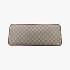 Gucci GG Supreme Brown Beige Canvas Leather Shoulder — view 3