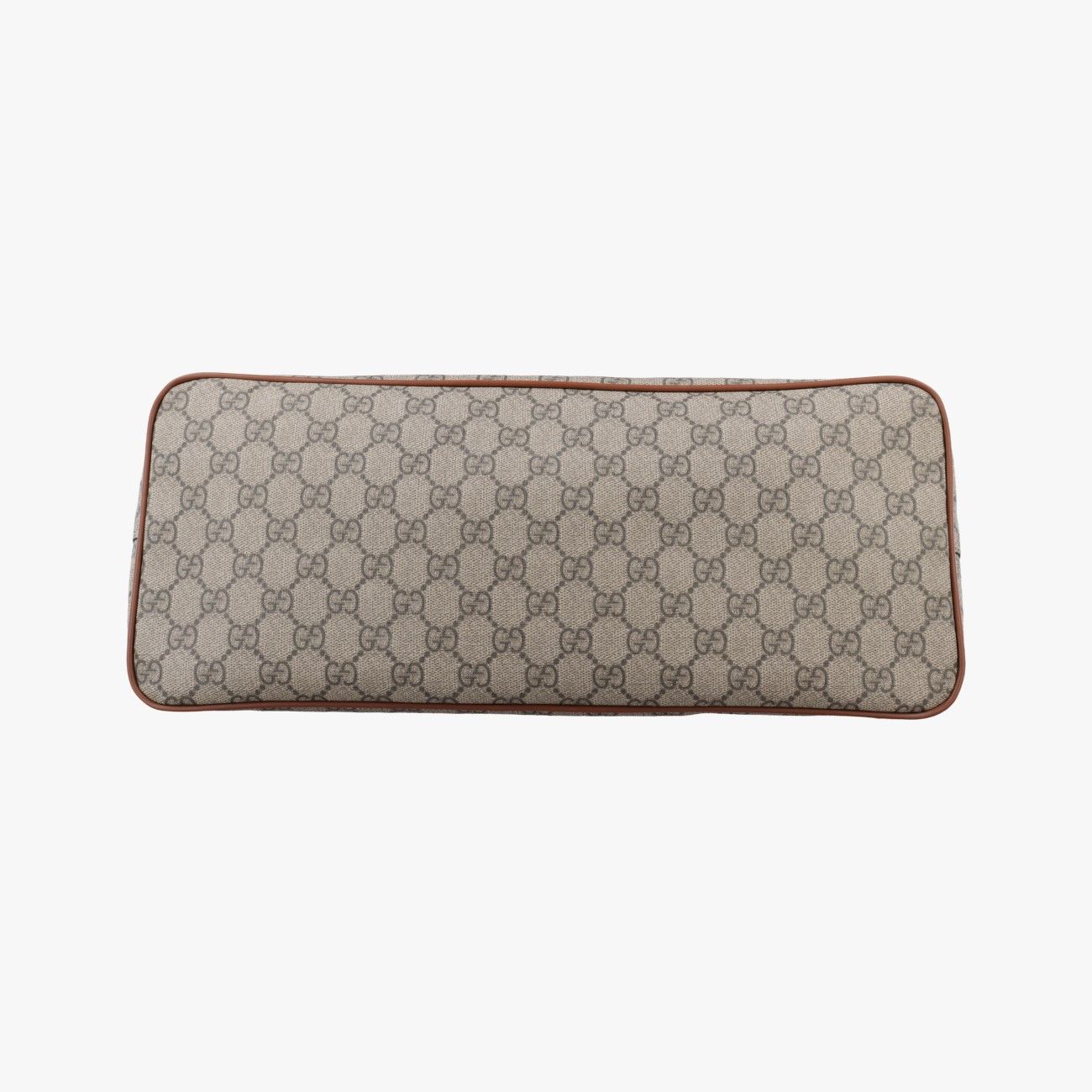 Gucci GG Supreme Brown Beige Canvas Leather Shoulder — view 3
