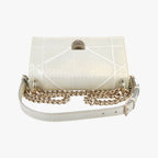 Dior Diorama White Leather Shoulder — view 8