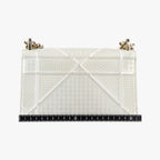 Dior Diorama White Leather Shoulder — view 2