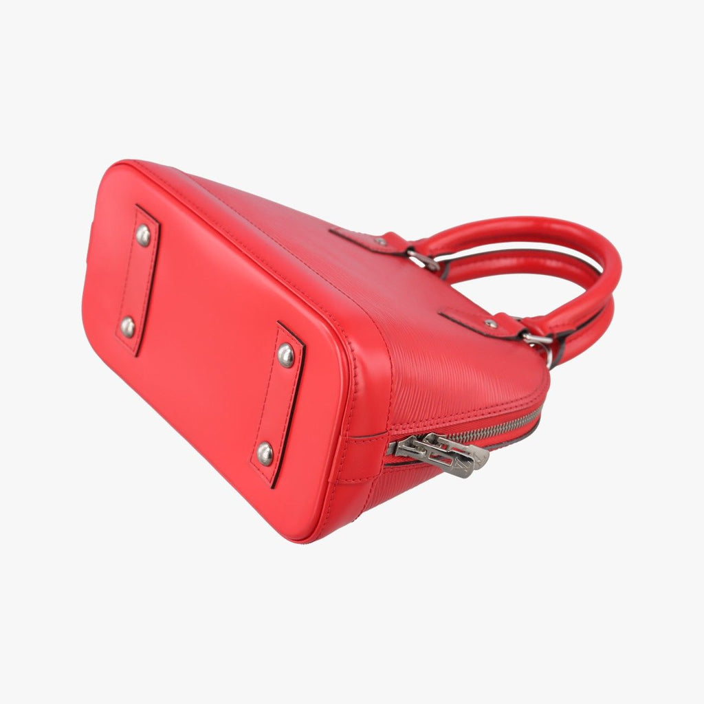 Louis Vuitton Nano Alma Coquelicot Epi Handbag — view 6