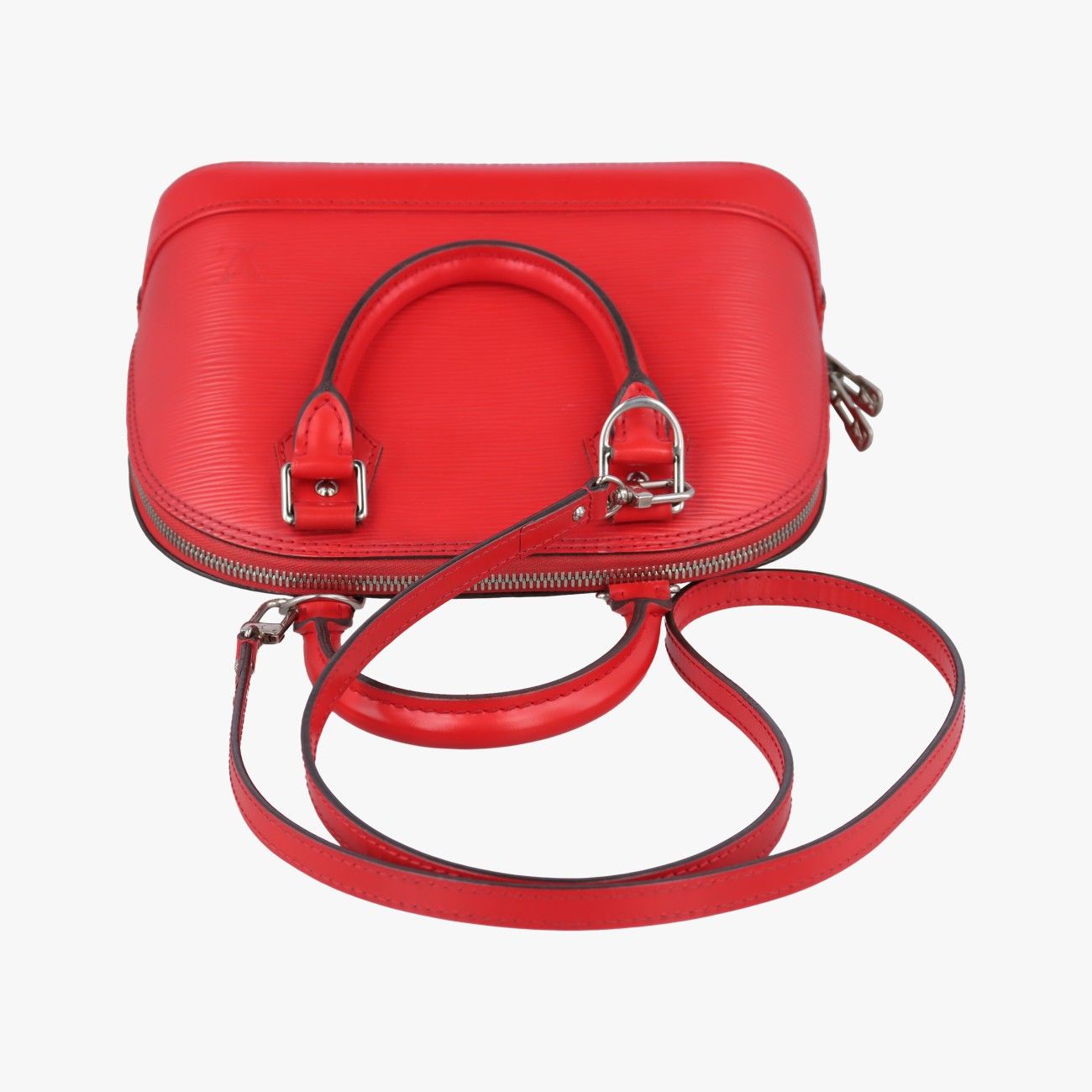Louis Vuitton Nano Alma Coquelicot Epi Handbag — view 8