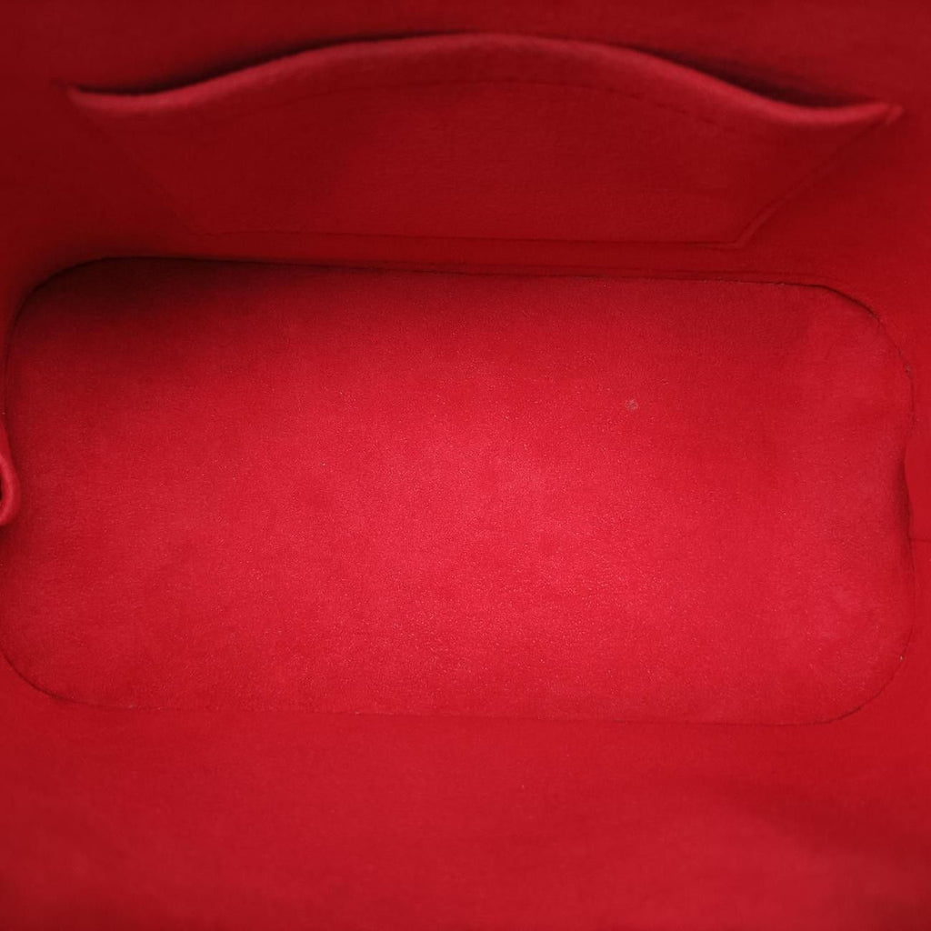 Louis Vuitton Nano Alma Coquelicot Epi Handbag — view 9