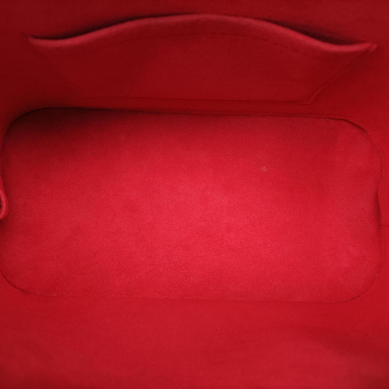 Louis Vuitton Nano Alma Coquelicot Epi Handbag — view 9