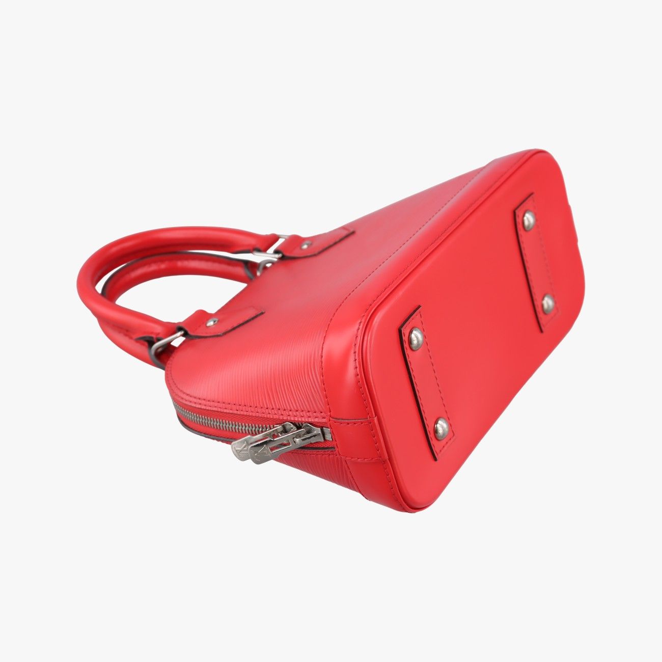 Louis Vuitton Nano Alma Coquelicot Epi Handbag — view 5
