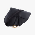 Dior Saddle Black Leather Handbag