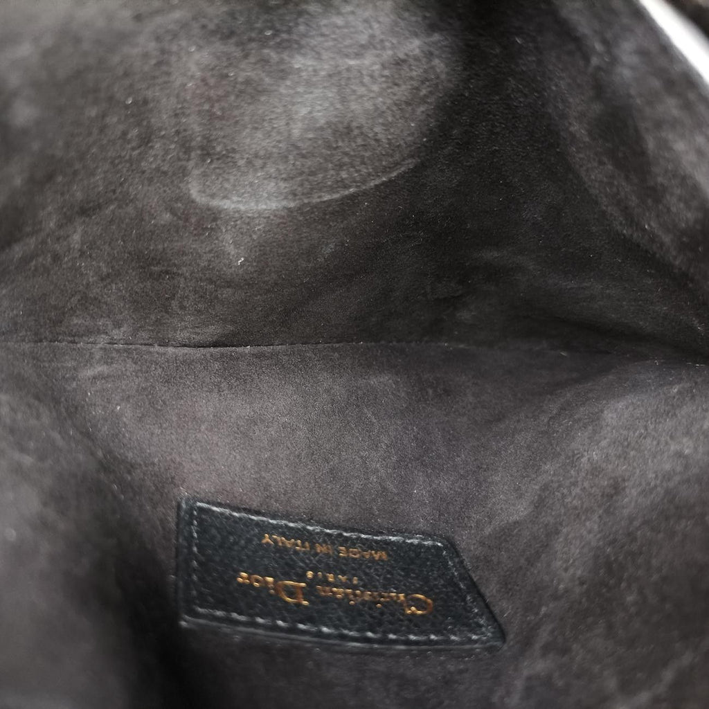 Dior Saddle Black Leather Handbag — view 9