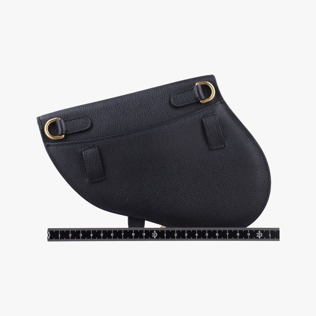 Dior Saddle Black Leather Handbag — view 2