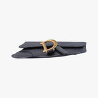 Dior Saddle Black Leather Handbag — view 3