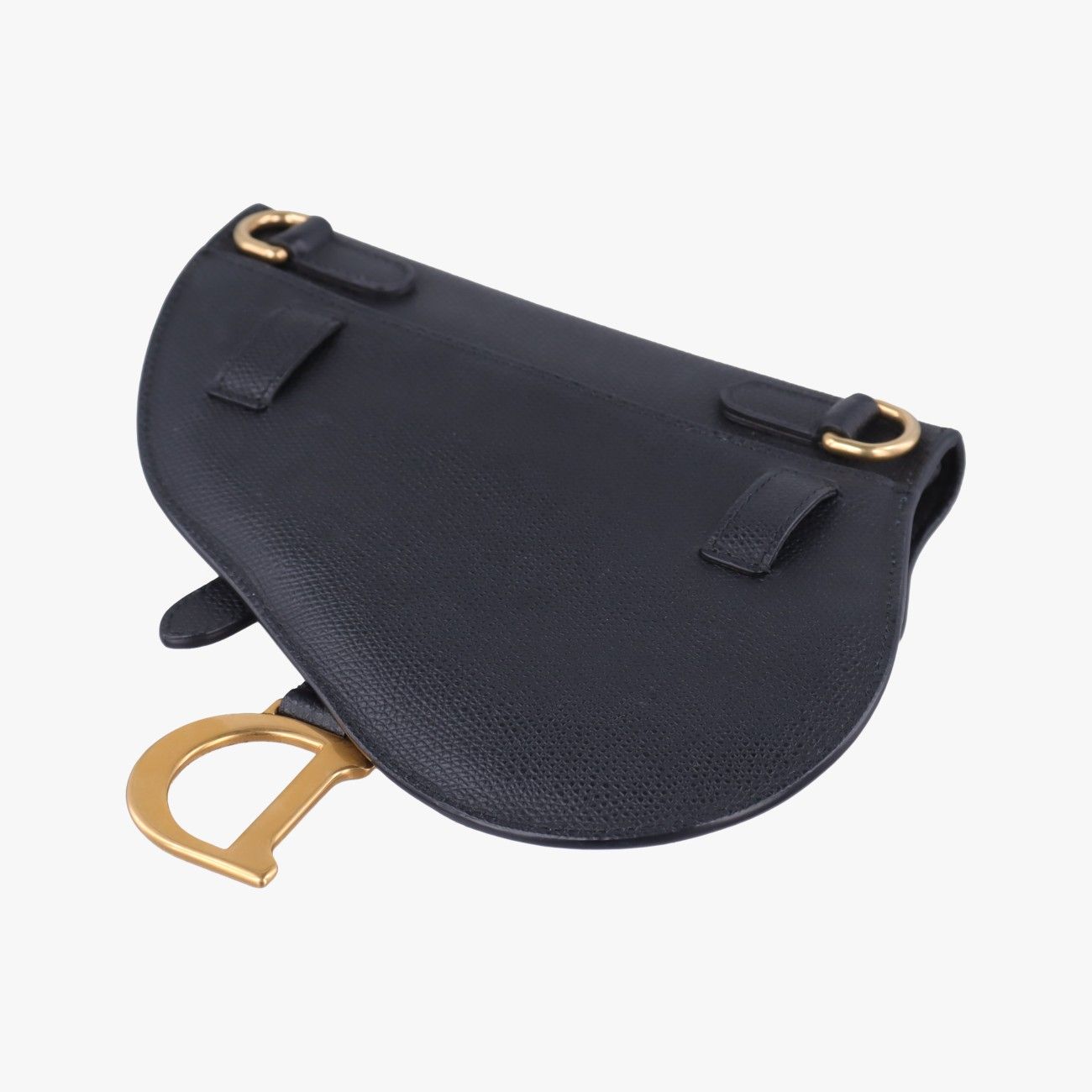 Dior Saddle Black Leather Handbag — view 6