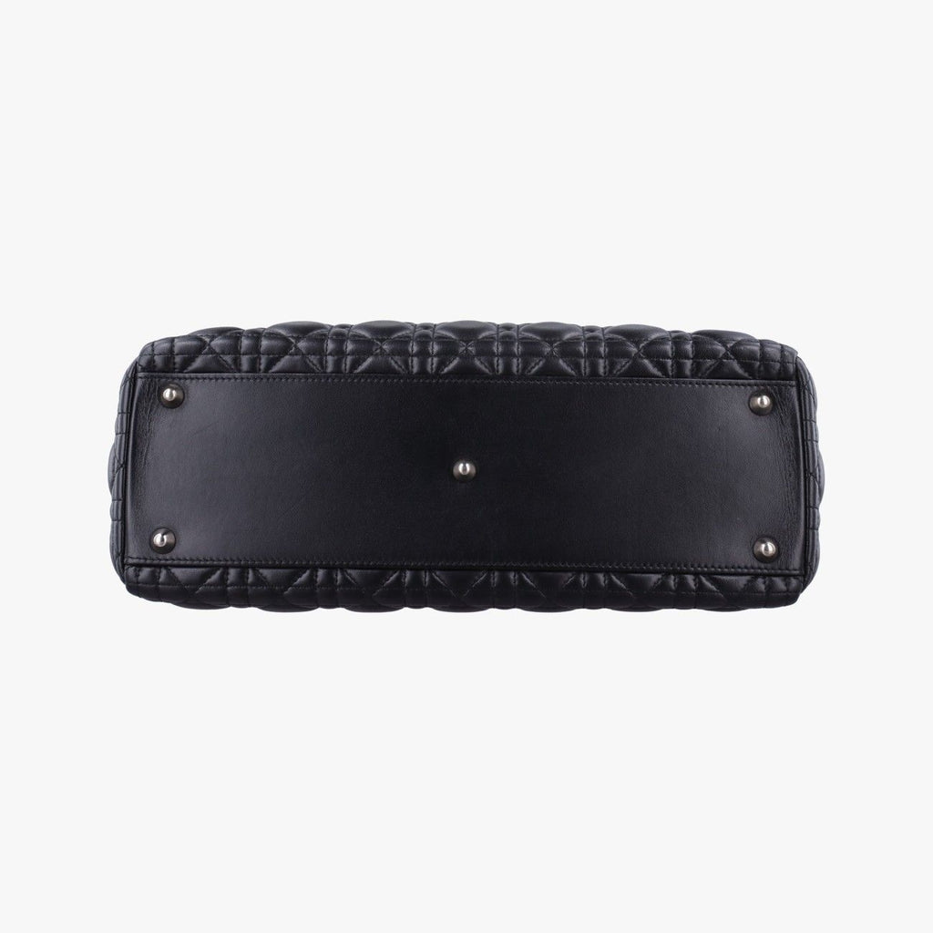 Dior Lady Black Lambskin Handbag — view 3