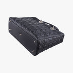 Dior Lady Black Lambskin Handbag — view 6