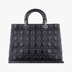 Dior Lady Black Lambskin Handbag — view 2