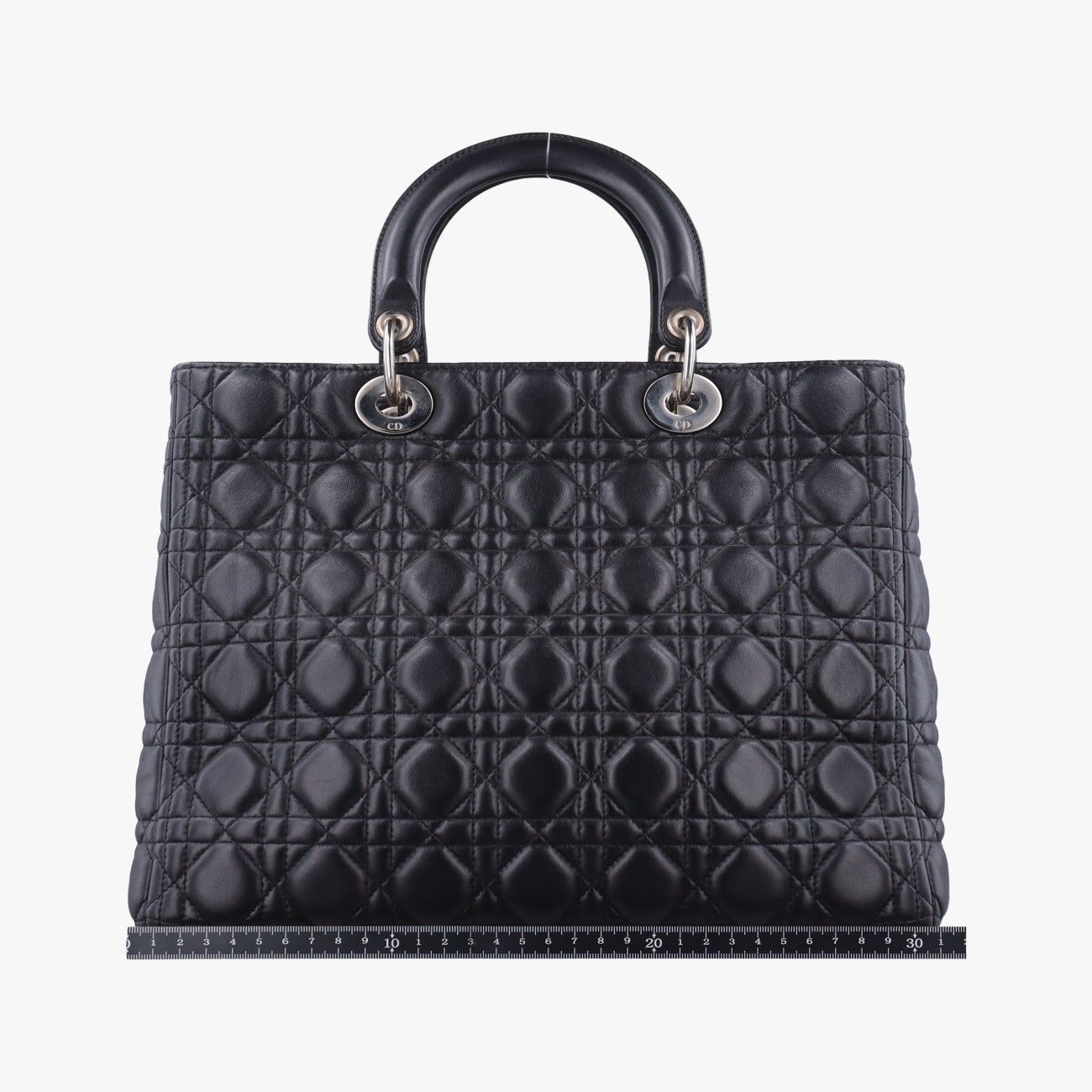 Dior Lady Black Lambskin Handbag — view 2