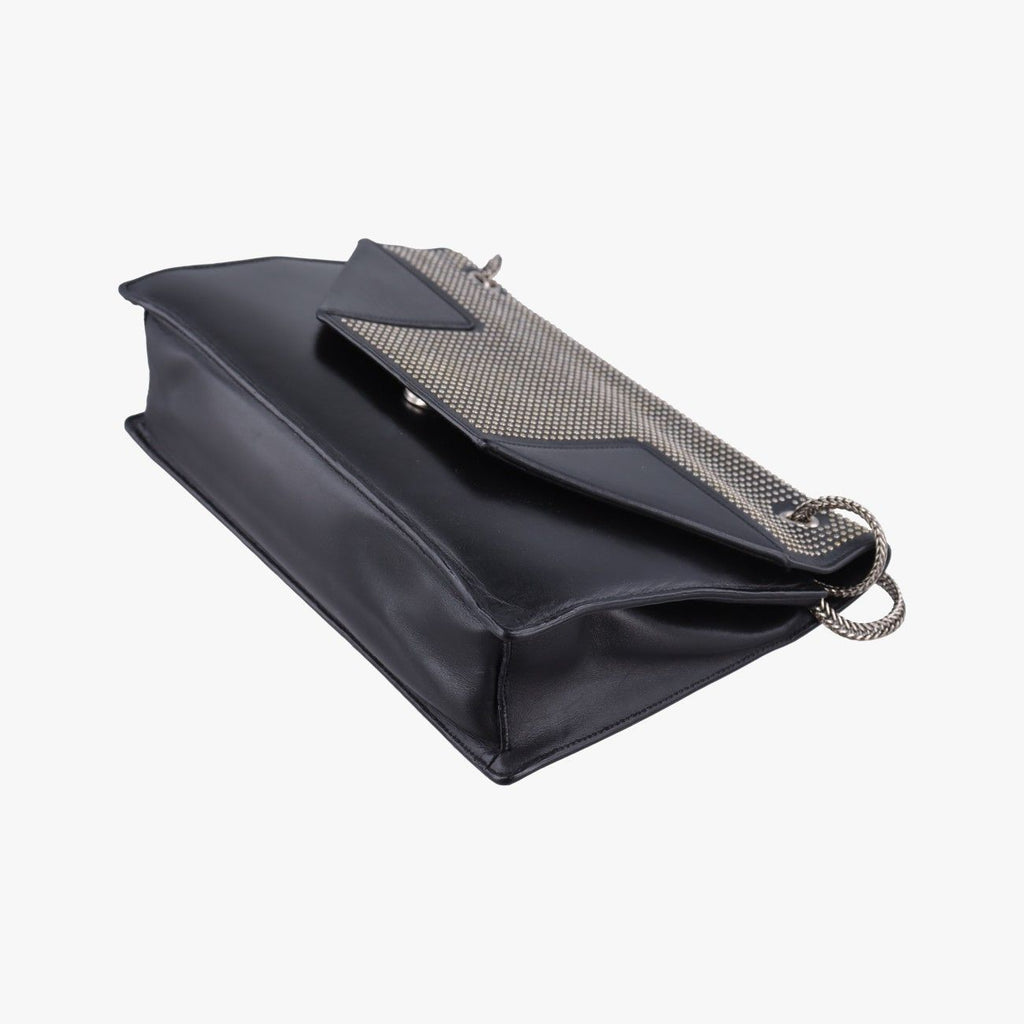 Saint Laurent Betty Black Leather Shoulder — view 4