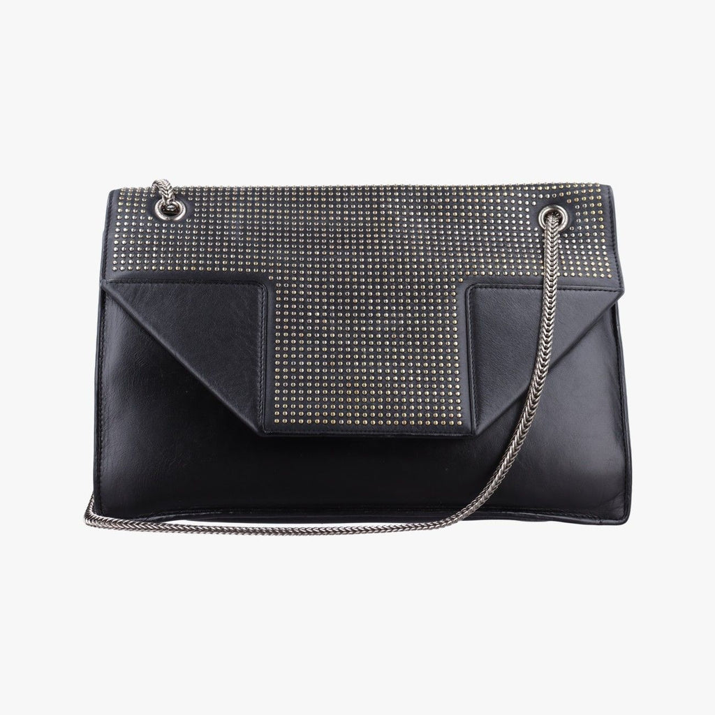 Saint Laurent Betty Black Leather Shoulder