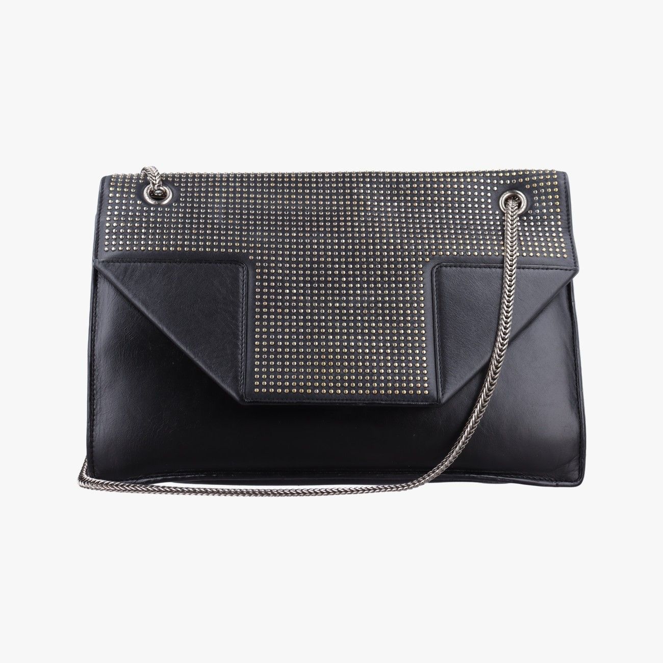Saint Laurent Betty Black Leather Shoulder