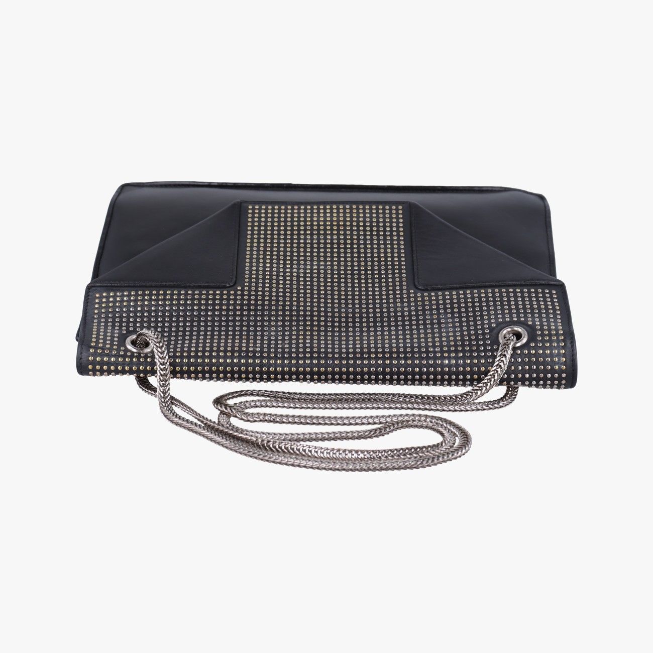 Saint Laurent Betty Black Leather Shoulder — view 8