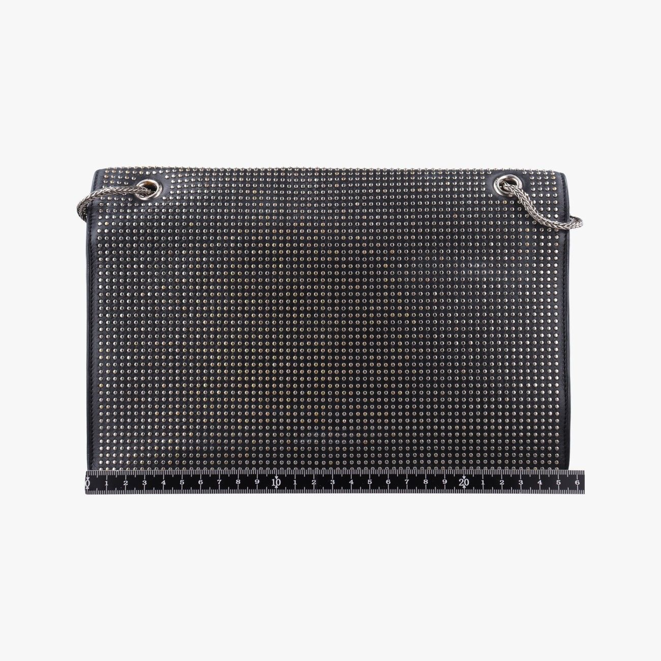 Saint Laurent Betty Black Leather Shoulder — view 2