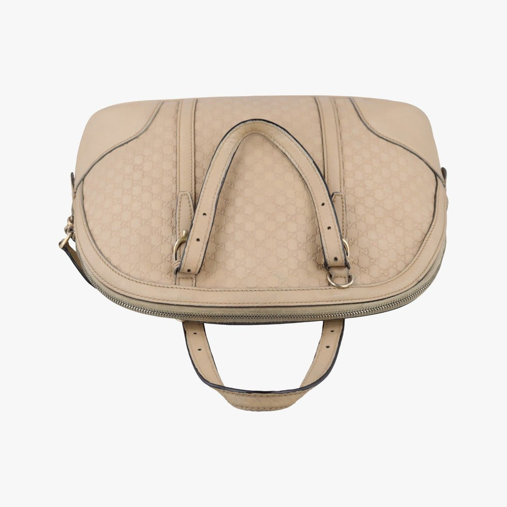 Gucci Micro Guccissima Beige Leather Shoulder — view 8