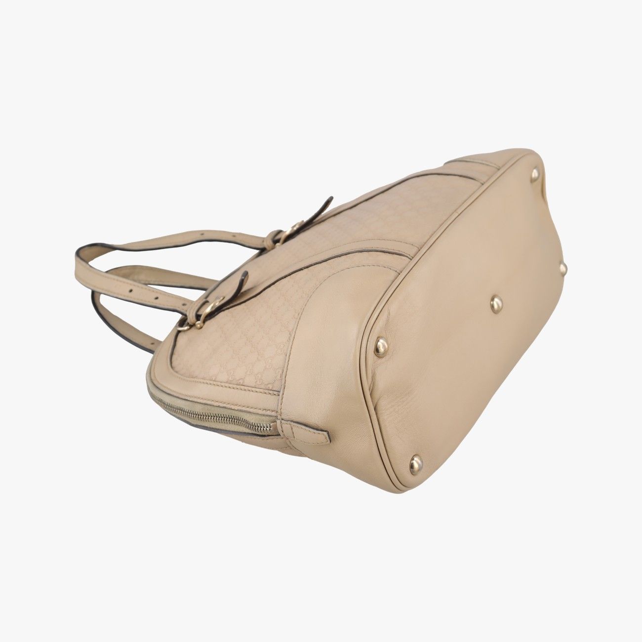 Gucci Micro Guccissima Beige Leather Shoulder — view 7