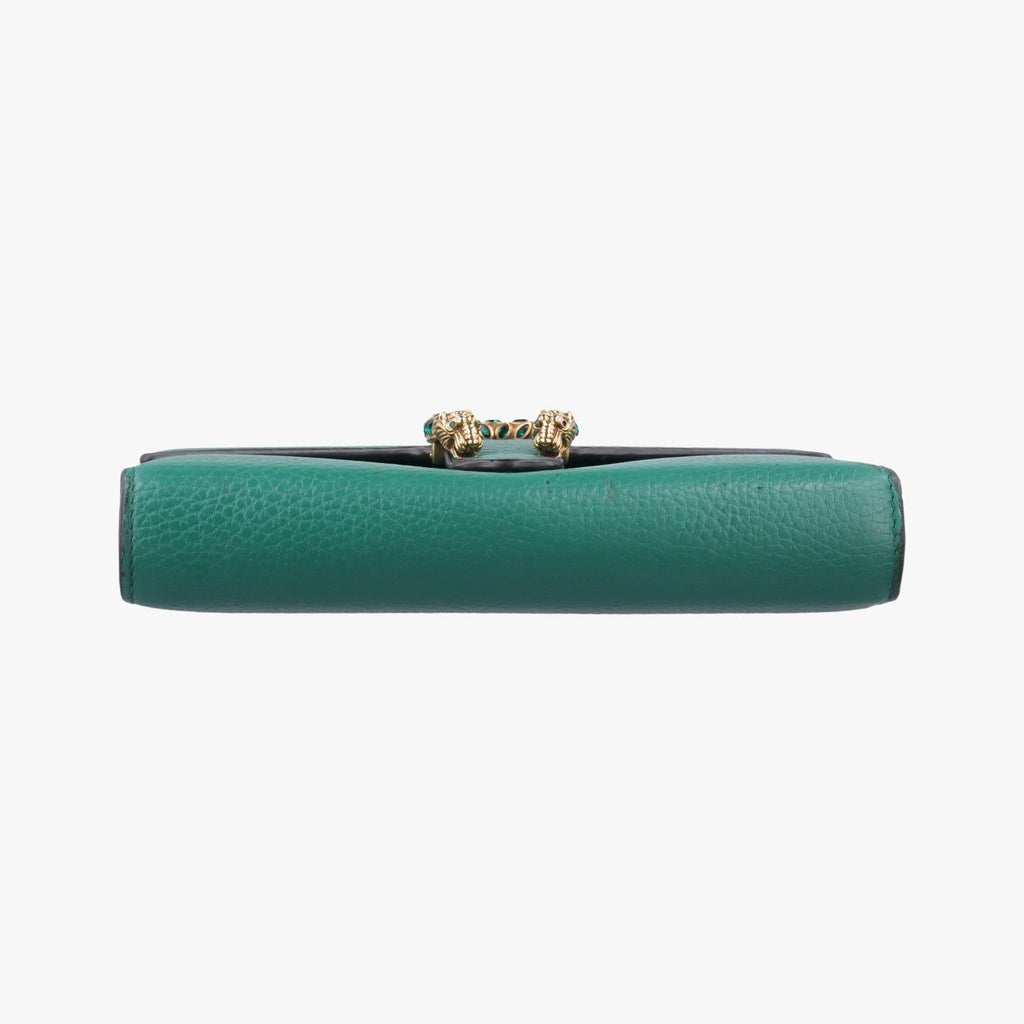 Gucci Dionysus Green Leather Shoulder — view 3