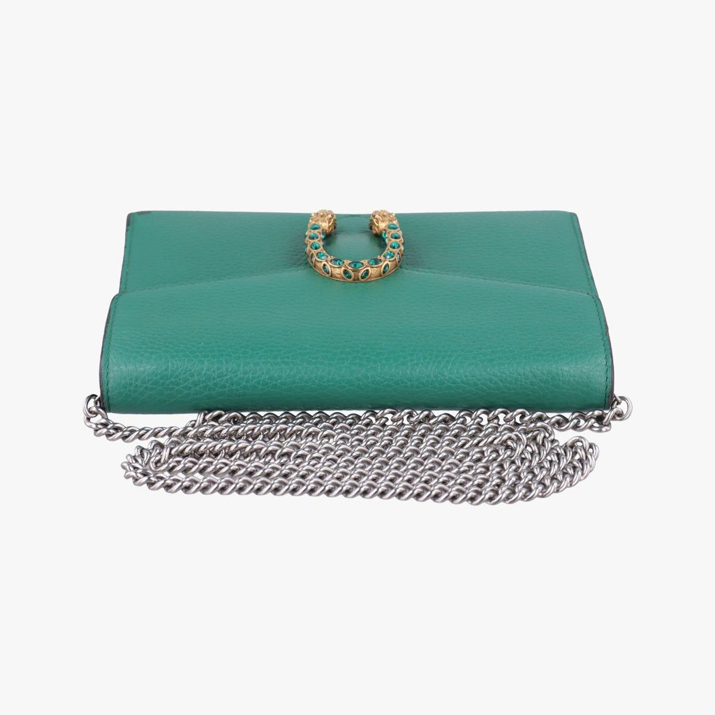 Gucci Dionysus Green Leather Shoulder — view 8