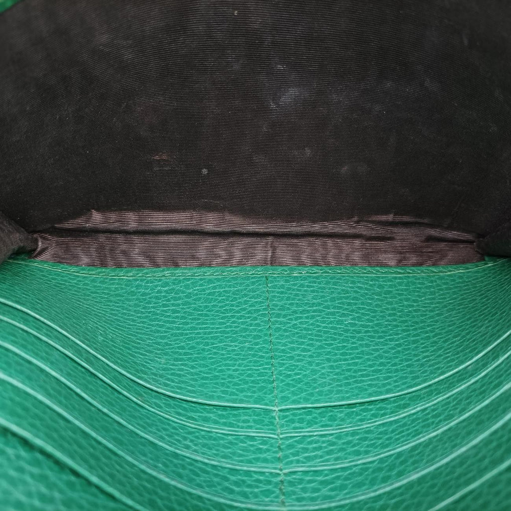 Gucci Dionysus Green Leather Shoulder — view 9