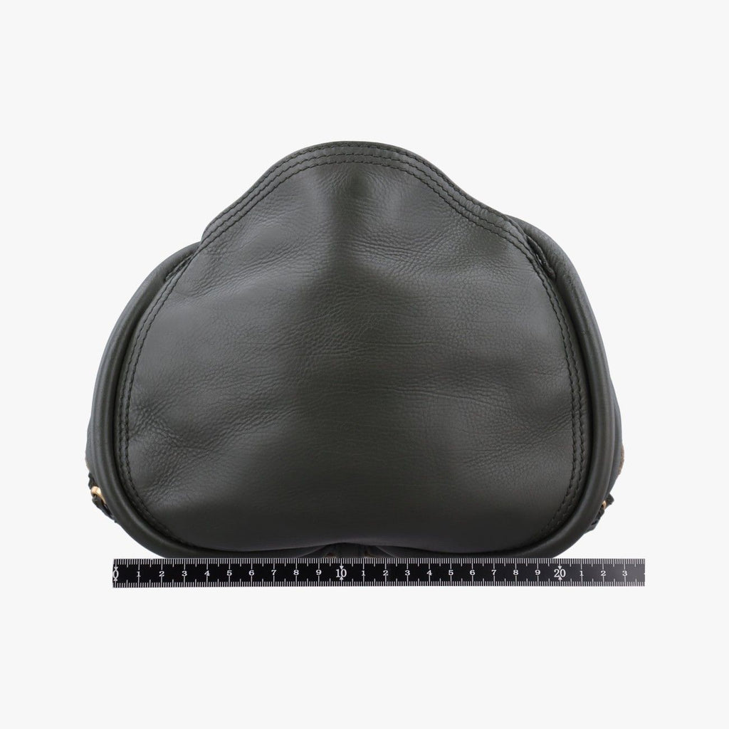 Dior Lattice Messenger Green Leather — view 2