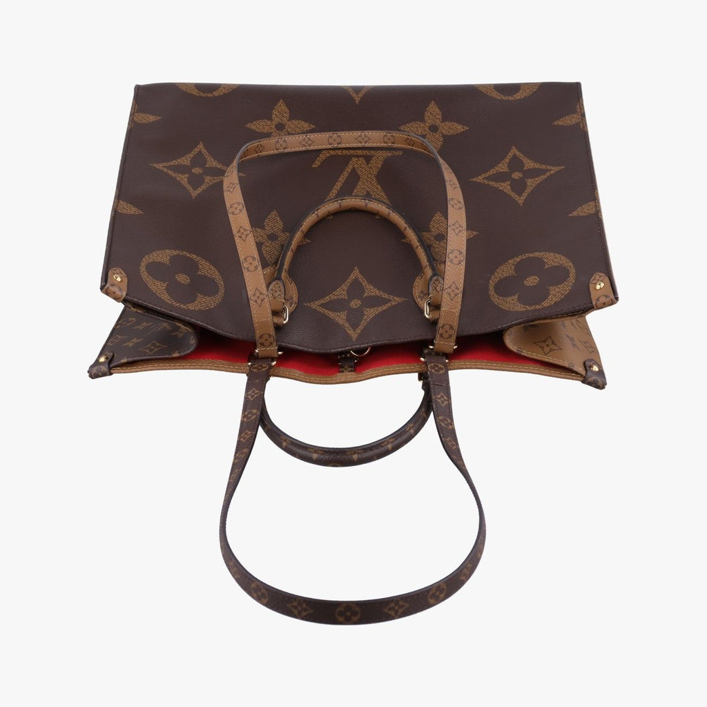 Louis Vuitton On The Go GM Monogram Brown Canvas Tote — view 8