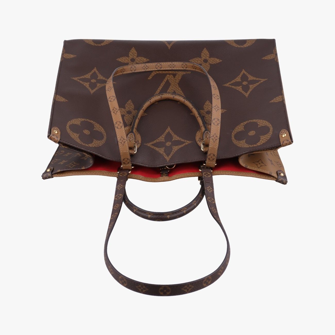 Louis Vuitton On The Go GM Monogram Brown Canvas Tote — view 8